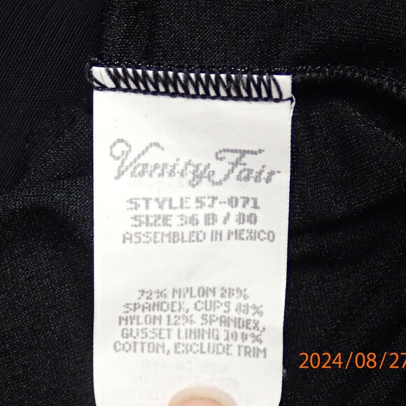 Vanity Fair Shapewear Size 36B - Picture 2 of 6